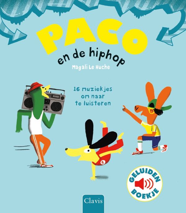Geluidenboekje Clavis - Paco & de hiphop