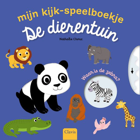 kijk-en speelboekje Clavis - De Dierentuin