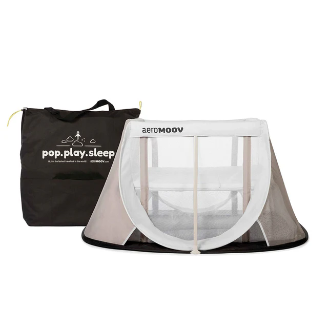 Aeromoov instant travel reisbedje - white sand