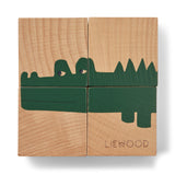 Blokken puzzel Liewood - Aage all together