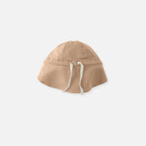 Cloby zonnehoedje UPF50+ - Peanut Brown/sandy beach