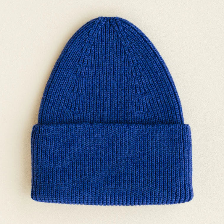 Beanie HVID Fonzie kids - Cobalt Blue (4-18maanden)