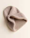 Beanie HVID Fonzie kids - Sand (2-5j)
