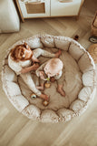 Speelmat Play & Go - Bloom stripes blue