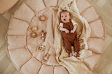 Speelmat Play & Go - Bloom stripes brown