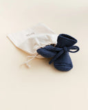 Booties HVID - Blue (0-9 maanden)