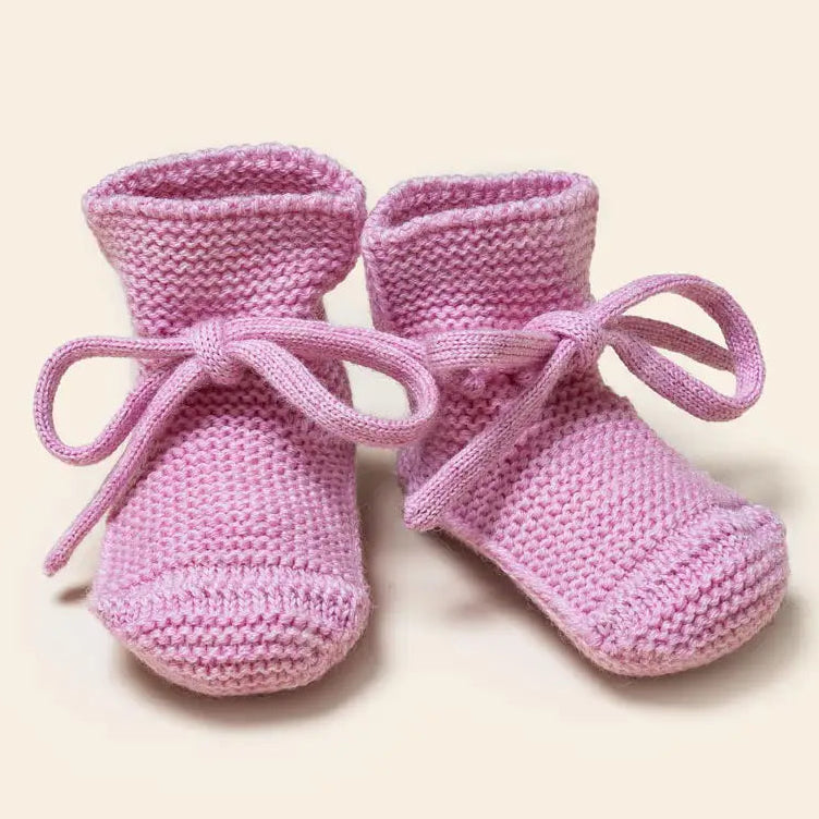 Booties HVID - cotton candy (9-15 maanden)