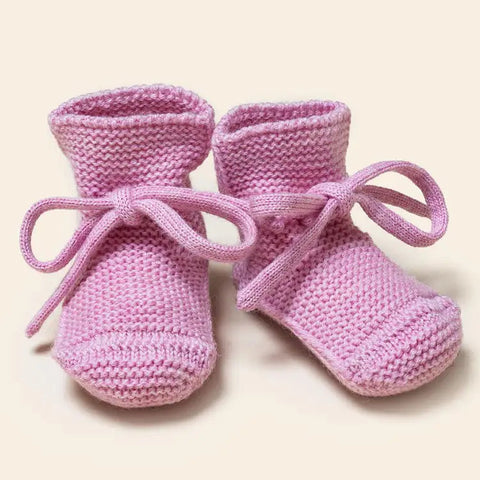 Booties HVID - cotton candy (9-15 maanden)