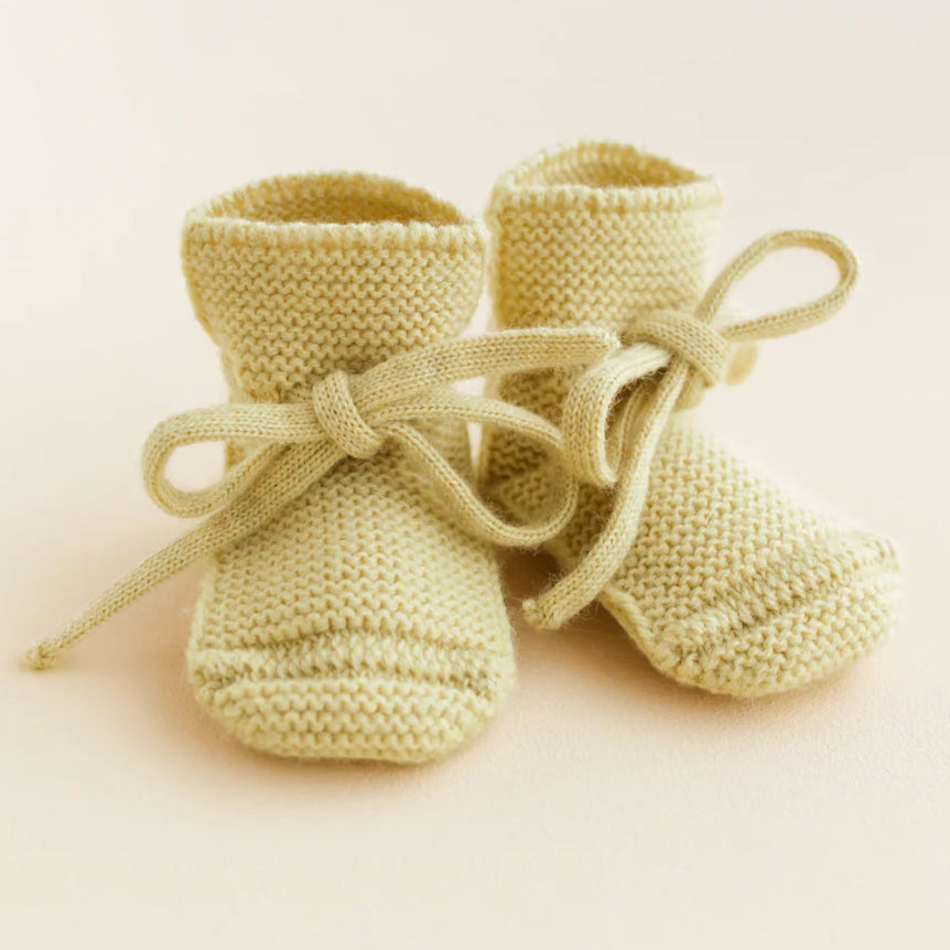 Booties HVID - Light Yellow
