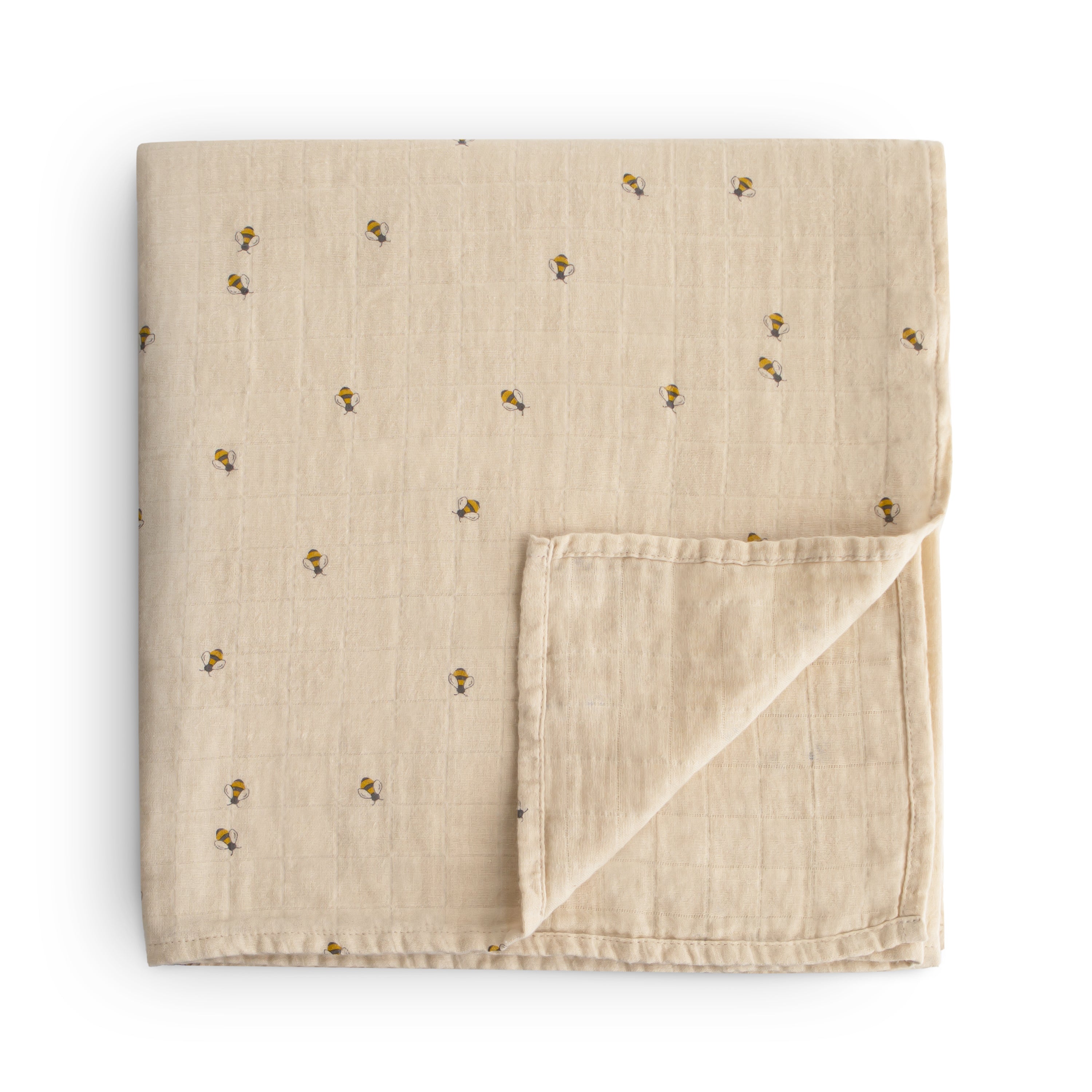 Tetradoek Mushie - Bees 120x120cm