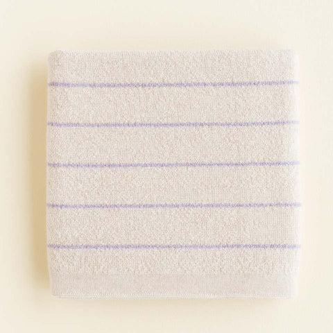 Harry dekentje HVID - Cream/Lilac