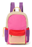 Mini rugzak Studio Noos - Patchwork Bright Pink