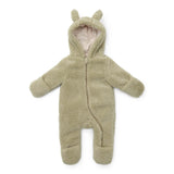 Teddy onesie Little Dutch - Soft green