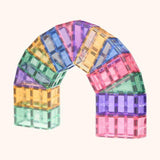 Open Ended Magnetische tegels Coblo - pastel (100 stukken)