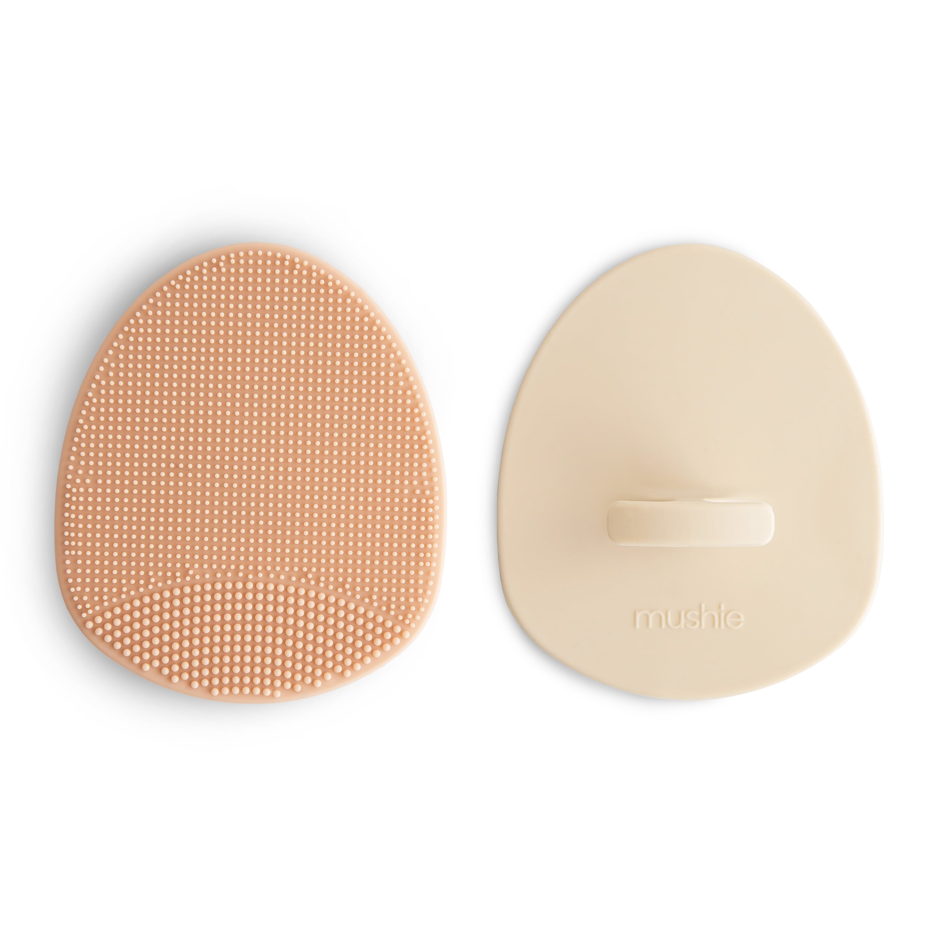 Massageborstel Mushie - Blush/shifting Sand