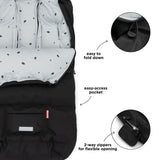 Voetenzak voor buggy Done By Deer - Winter Black