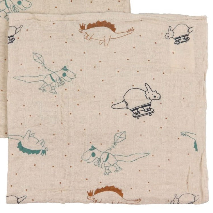 tetradoek B4K - Pippi Dinosaurs 65x65cm