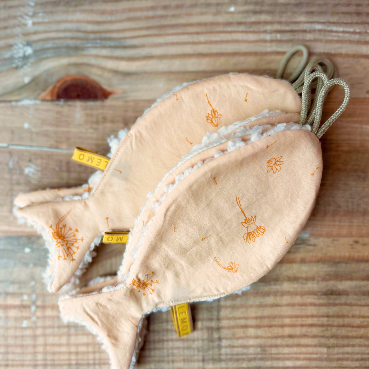 fopspeendoekje Lemon Fish - Dandelion