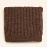 Kiki dekentje HVID - Dark Brown