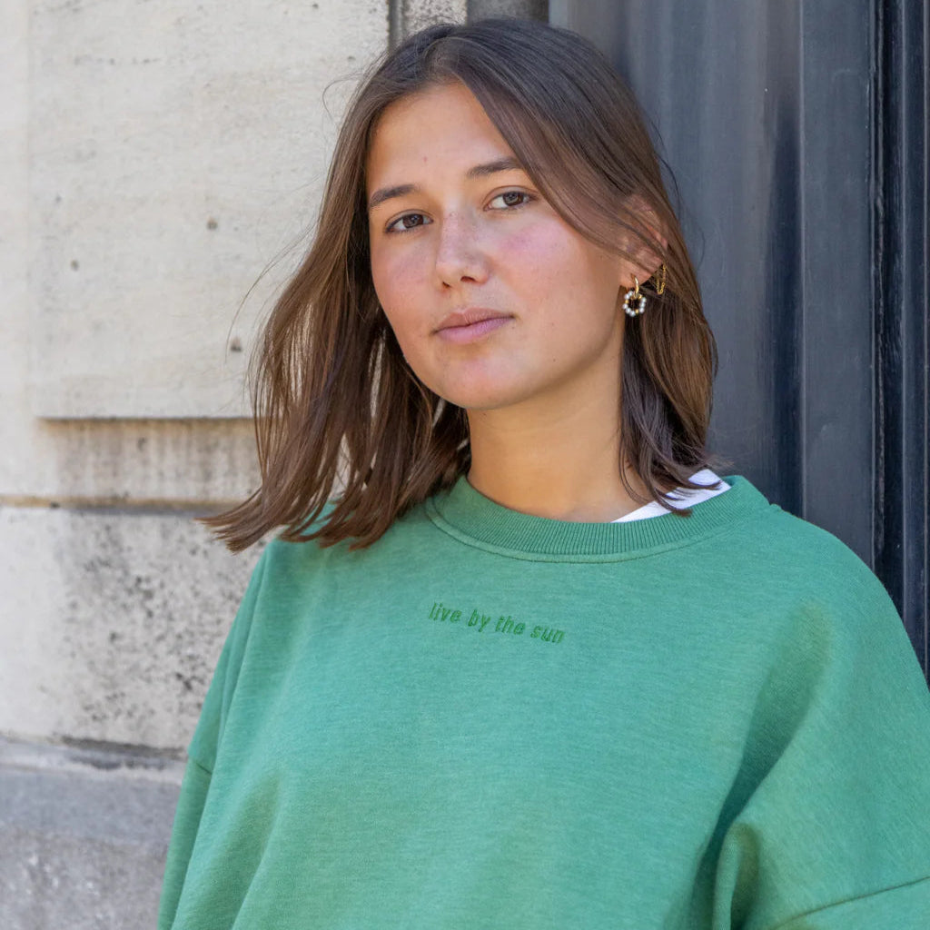 Trui Elle & Rapha - Green live by the sun