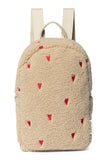 Mini rugzak Studio Noos - Ecru Hearts