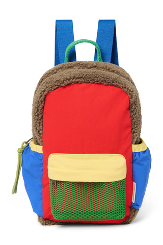 Mini rugzak Studio Noos - Patchwork Fiery Red