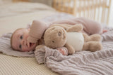 Knuffel met hartslag Flow - Milo (brown)