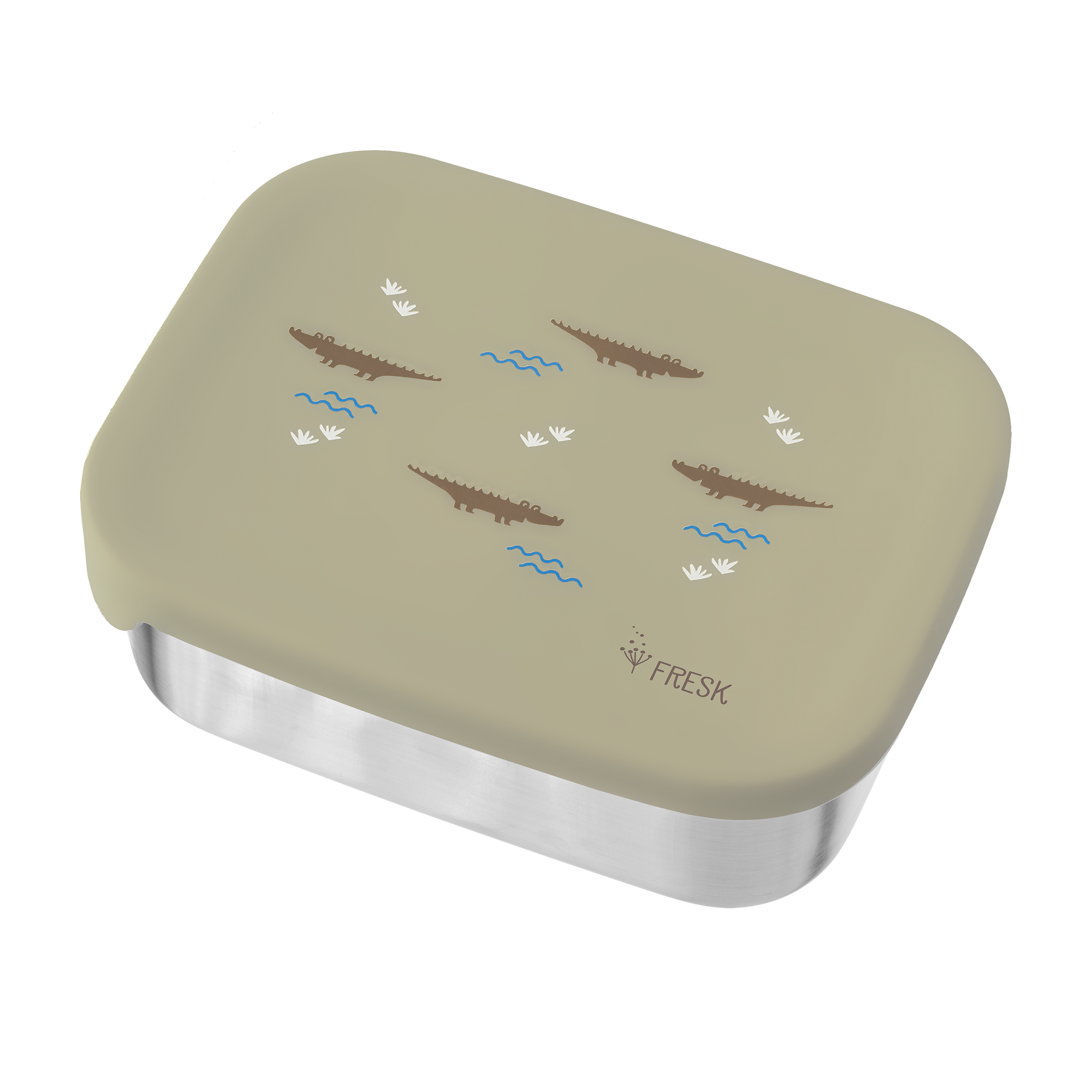 Brooddoos Fresk - Crocodile