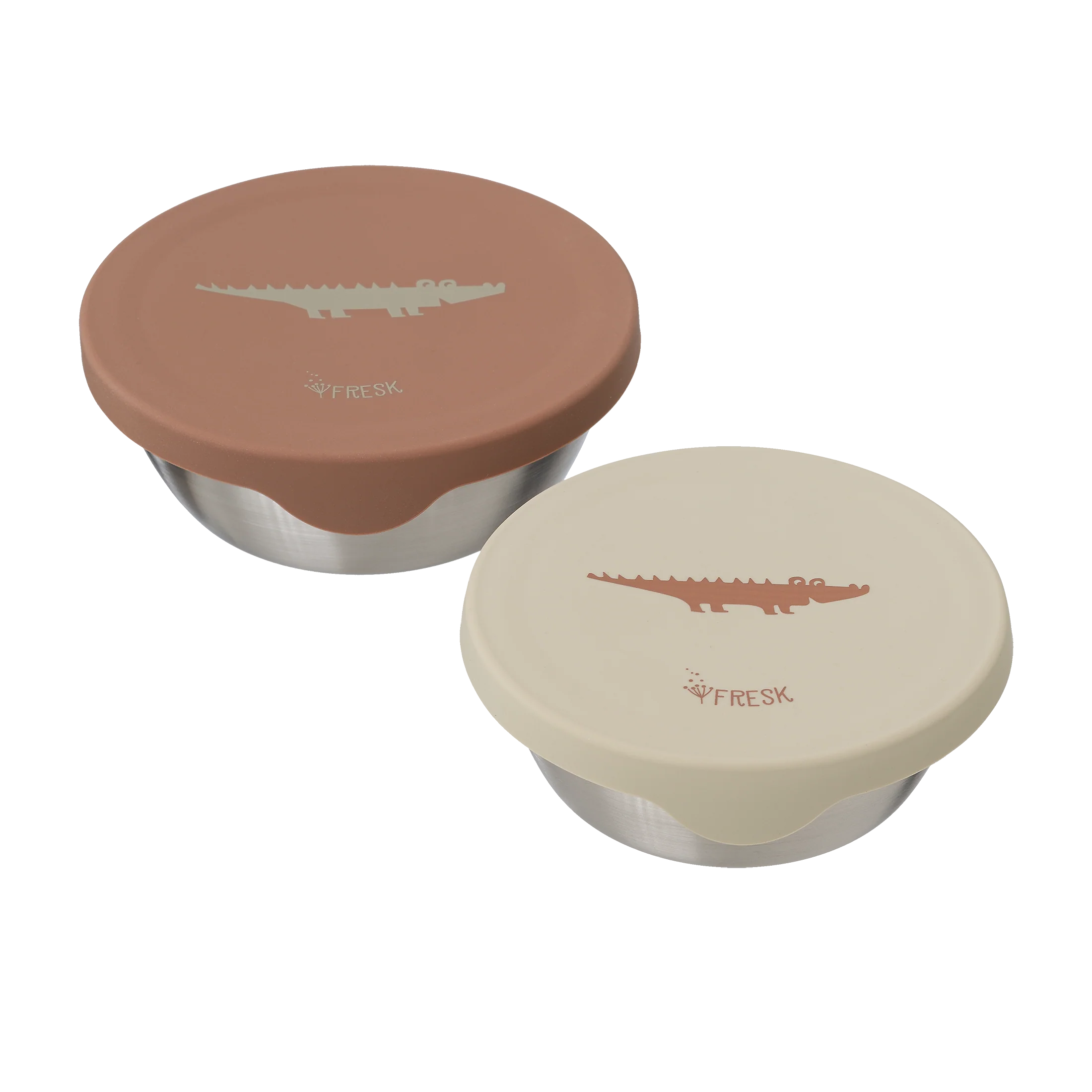 Snackdoosje Fresk - Crocodile (set van 2)