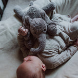 Knuffel met hartslag Flow - George the Elephant grey