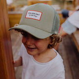 Petje Hello Hossy - mini olive 2-5 jaar