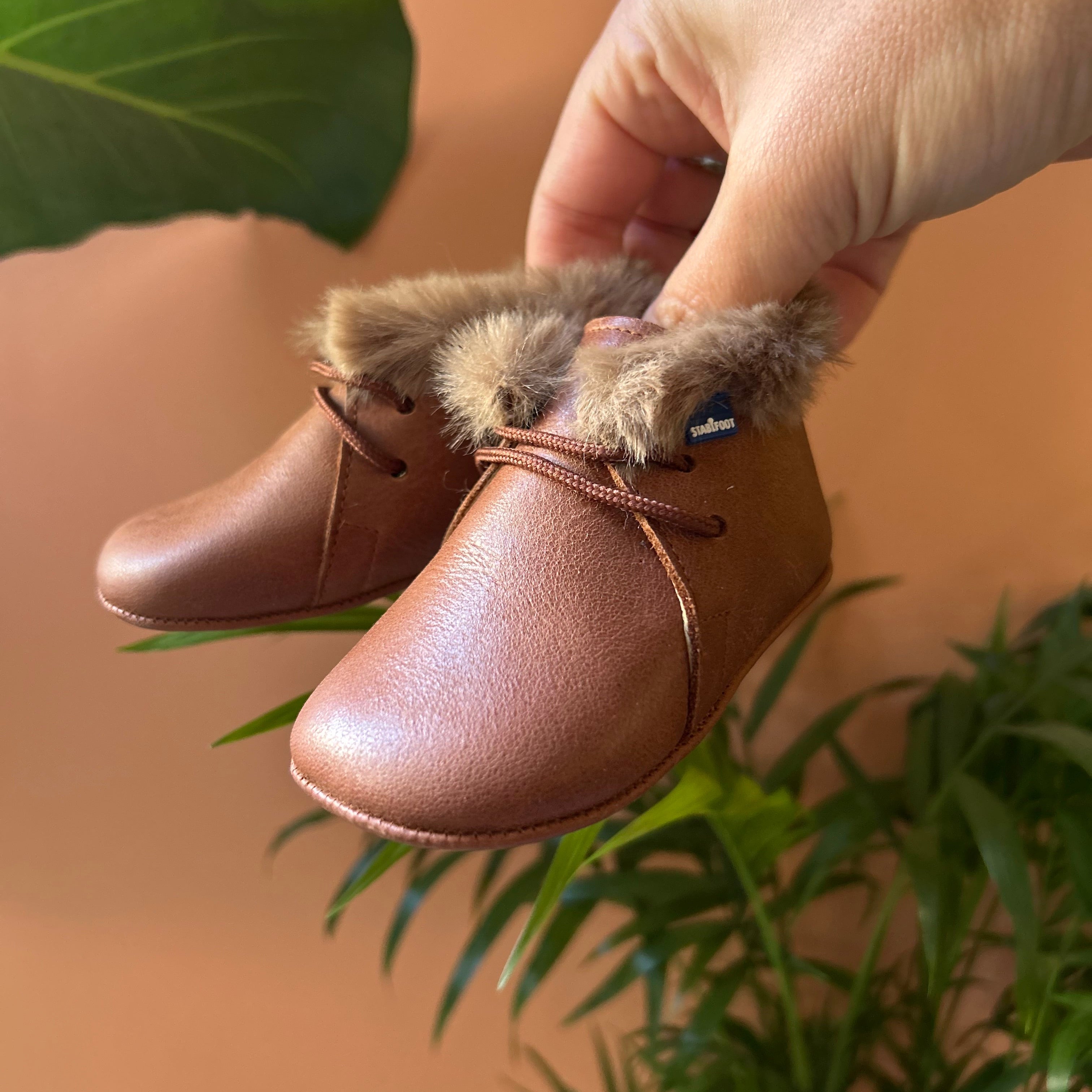 Stabifoot schoentje - Babychic Prewalk Jacinto Madison pels