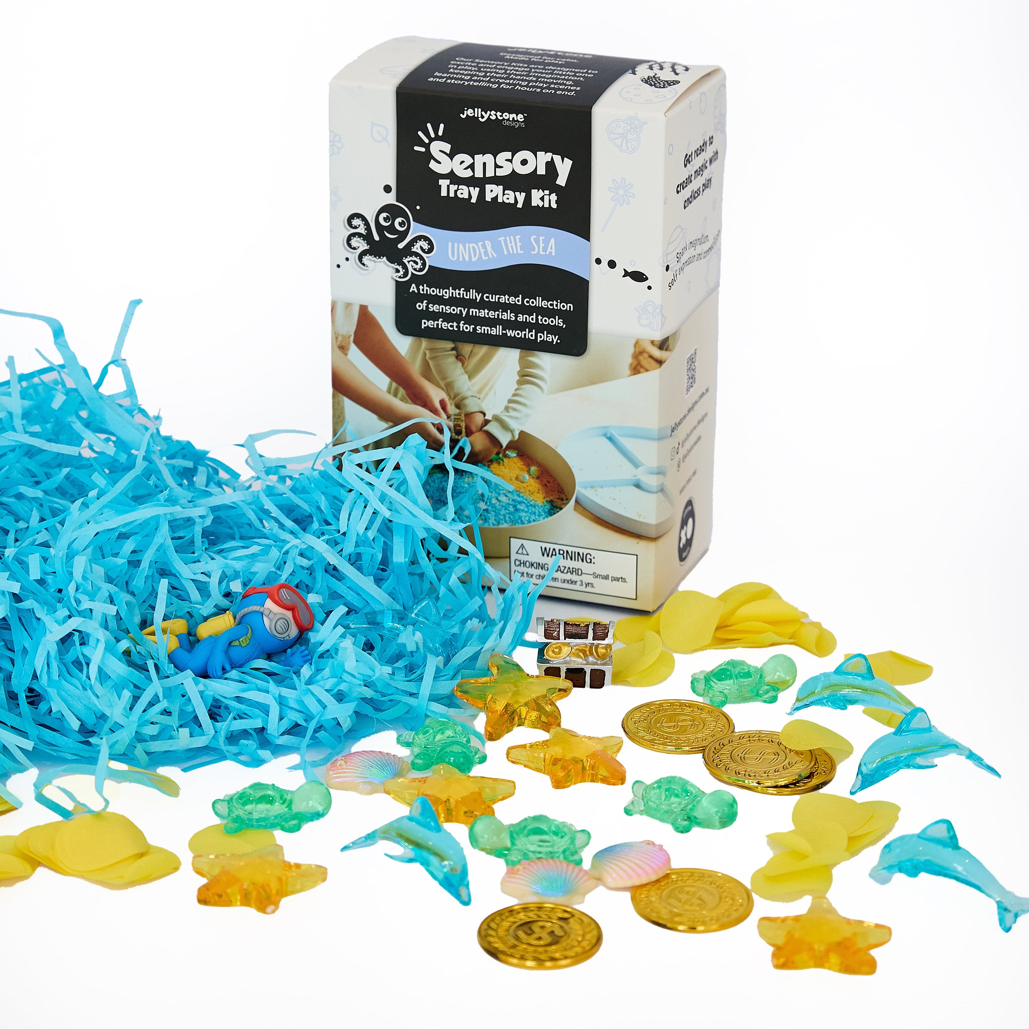 Sensory Toys Jellystone - sensory kit Onder de Zee
