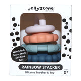 Sensory Toys Jellystone - Regenboog stapelen Earth
