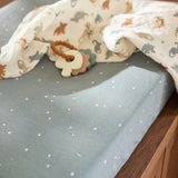 Waskussenhoes Jollein - Jersey twinkling sea green