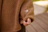 Winter poncho Jollein - Dark Hazel