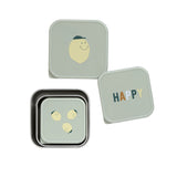 Snackdoosjes Lässig (set van 3) - Happy fruits lemon