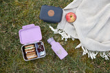 RVS Brooddoos Lässig - Little gang heart lilac