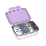 RVS Brooddoos Lässig - Little gang heart lilac