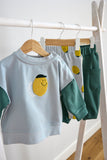Trui Lässig - Lemon light blue