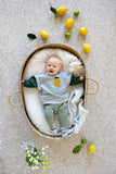 Trui Lässig - Lemon light blue