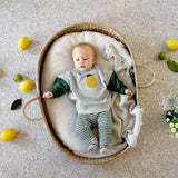 Trui Lässig - Lemon light blue