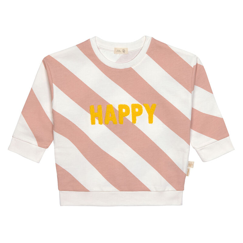 Trui Lässig - Happy milky/peach