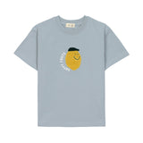 T-shirt Lässig - Lemon light blue