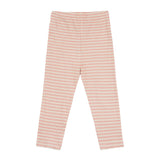 Legging Lässig - Ribbed cherry peach