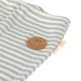 Legging Lässig - Ribbed smile light blue