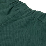 Short Lässig - Waffle dark green