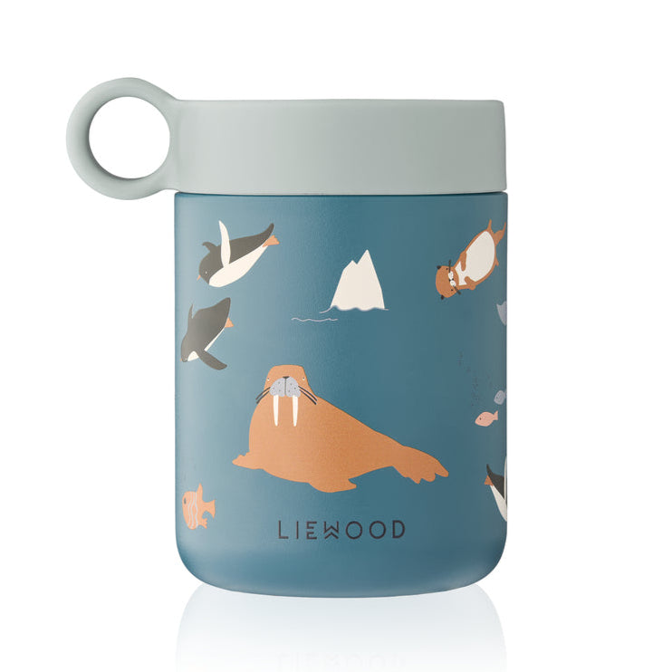 Kiani voedsel bewaarpot Liewood - Artic sea oceanview