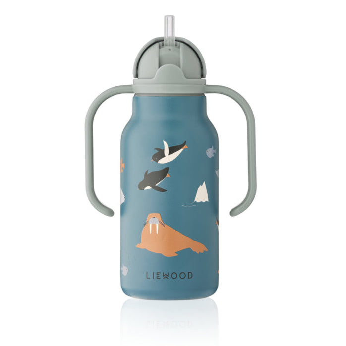 Drinkfles Liewood 250 ml - Kimmie Artic sea oceanview