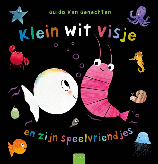 boekje Clavis - Klein wit visje en zijn speelvriendjes